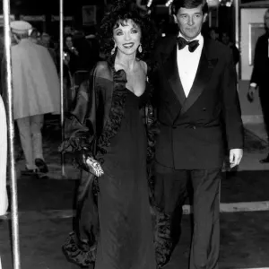 Joan Collins Actress arriving at the Odeon Leicester Square to see the premiere of Joan Collins Actress arriving at the Odeon Leicester Square to see the premiere of
