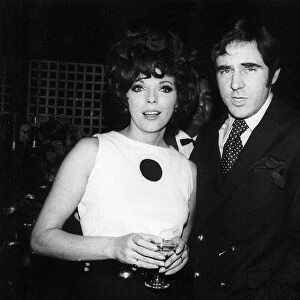 Joan Collins actress and her new husband Anthony Newley