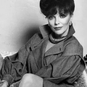 Joan Collins Hotel Room Print November 1982 Joan Collins Hotel Room Print November 1982