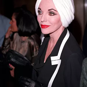 JOAN COLLINS AT MARTNELL FASHION SHOW - 1991