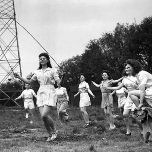 Joan Wheaton, winner of the Sunday Pictorial 1943 Factory Girl Contest
