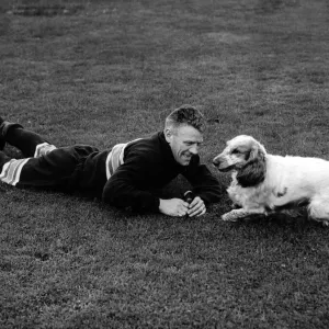 Jock Shaw had a wrestle with Sandy after training and the way he is getting off his mark Jock Shaw had a wrestle with Sandy after training and the way he is getting off his mark