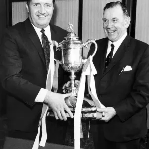 Jock Stein with Scottish Cup Print, 27th April 1969