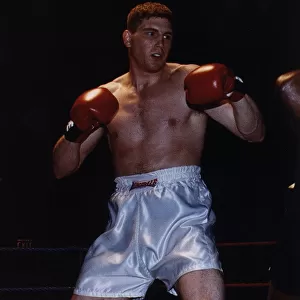Joe Bugner JNR Boxing in ring