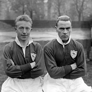 Joey Williams and Bob John Arsenal Footballers 1930