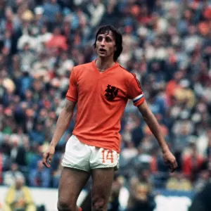Johan Cruyff World Cup 1974 Holland v West Germany