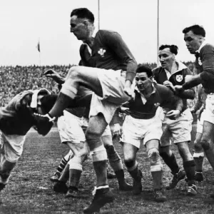 John Albert Gwilliam Print - Welsh Rugby Union Legend