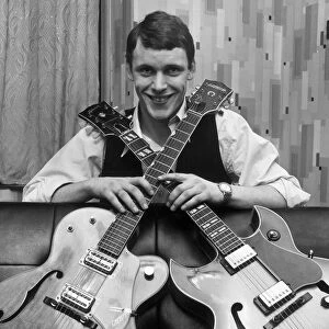John Allen, lead guitarist of the group Nashville Teens 25th March 1965