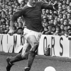 John Ashton of Manchester United in action. Circa 1969 P017190 John Ashton of Manchester United in action. Circa 1969 P017190
