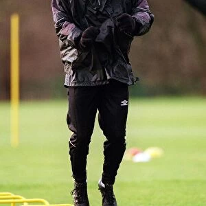 John Barnes Celtic coach November 1999 training session
