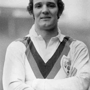 John Bates Print, 1974 Rugby League Club Photo John Bates Print, 1974 Rugby League Club Photo