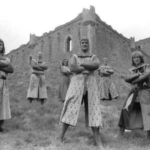John Cleese as Sir Lancelot and the footballing knights Medieval Monty Python based John Cleese as Sir Lancelot and the footballing knights Medieval Monty Python based