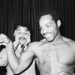 John Conteh meets stand in opponent Leonadro Rodgers for the first time John Conteh meets stand in opponent Leonadro Rodgers for the first time