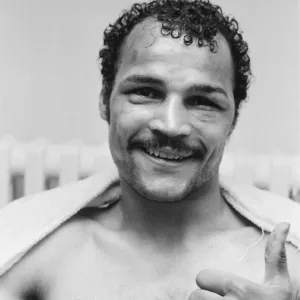 John Conteh vs Mate Parlov. WBC light-heavyweight title bout at Red Star Stadium John Conteh vs Mate Parlov. WBC light-heavyweight title bout at Red Star Stadium