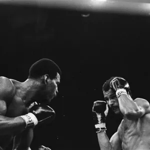 John Conteh vs Matthew Saad Muhammad II. For WBC and The Ring light-heavyweight titles John Conteh vs Matthew Saad Muhammad II. For WBC and The Ring light-heavyweight titles