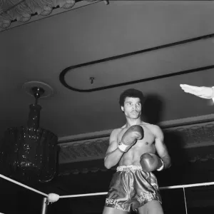 John Conteh's Professional Debut Print