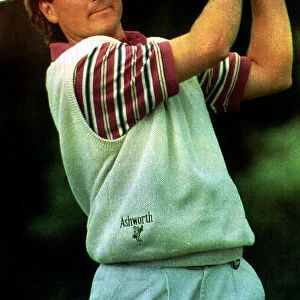 John Cook Golfer tees off in the British Open Tournament