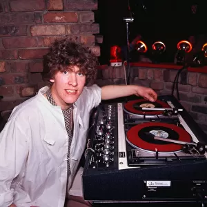 John Docherty DJ disc jockey circa 1985