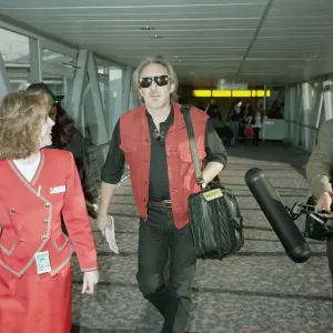 John Entwistle Arriving at Heathrow, 14th January 1993 Print John Entwistle Arriving at Heathrow, 14th January 1993 Print