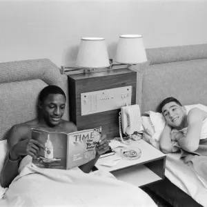 John Fashanu and Vinnie Jones in a 1988 Print John Fashanu and Vinnie Jones in a 1988 Print