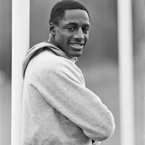 John Fashanu, pictured during a training session for Wimbledon Football Club John Fashanu, pictured during a training session for Wimbledon Football Club