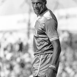 John Fashanu Print, a photograph of the Wimbledon match
