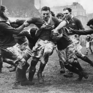 John Gwilliam Held by Irish Forwards, 1951 Print