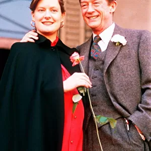 John Hurt Actor Marries his third wife Jo Dalton DBASE MSI A©Mirrorpix