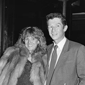 John Hurt, with his wife Donna Peacock leave The Dorchester Hotel