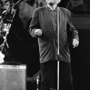 John Lennon Memorial Concert held at Pier Head, Liverpool. Joe Cocker performs John Lennon Memorial Concert held at Pier Head, Liverpool. Joe Cocker performs