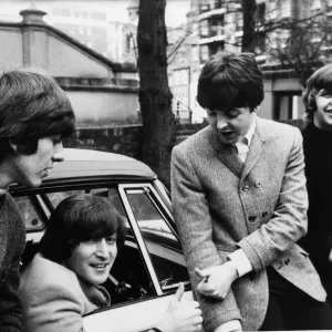 John Lennon Passes Driving Test Print, Weybridge 1965
