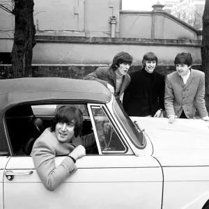 John Lennon Passes Driving Test Print, Weybridge 1965