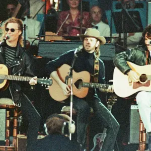 John Lennon Scholarship Concert held at Pier Head, Liverpool. Saturday 5th May 1990 John Lennon Scholarship Concert held at Pier Head, Liverpool. Saturday 5th May 1990