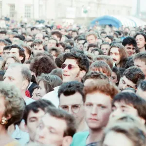 John Lennon Scholarship Concert held at Pier Head, Liverpool. Saturday 5th May 1990 John Lennon Scholarship Concert held at Pier Head, Liverpool. Saturday 5th May 1990
