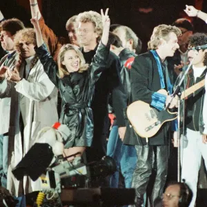 John Lennon Scholarship Concert held at Pier Head, Liverpool. Saturday 5th May 1990 John Lennon Scholarship Concert held at Pier Head, Liverpool. Saturday 5th May 1990