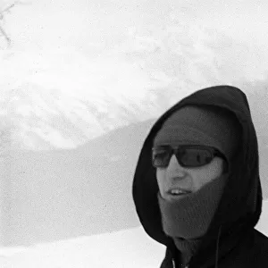 John Lennon in St Moritz on a Skiing Holiday January 1965