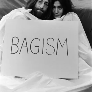John Lennon and Yoko Ono appear on Thames Televisions Today John Lennon and Yoko Ono appear on Thames Televisions Today