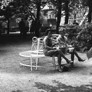 Coventry Cathedral Acorn Seat Print, 1968