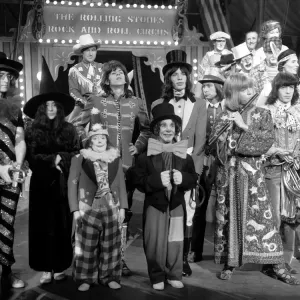 John Lennon and Yoko at The Rolling Stones Rock n Roll Circus John Lennon and Yoko at The Rolling Stones Rock n Roll Circus