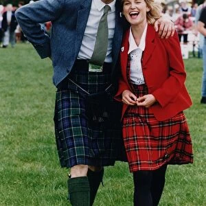 John Leslie with Anthea Turner - 1993