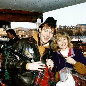 John Leslie with Anthea Turner Print, 1992 John Leslie with Anthea Turner Print, 1992
