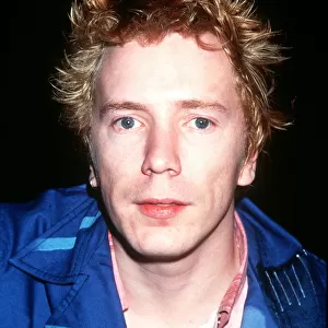 John Lydon of Public Image formerly Johnny Rotten 1983 of The Sex Pistols
