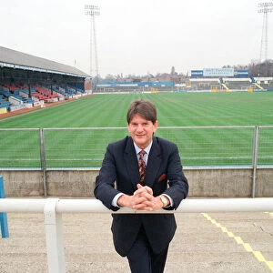John Madejski, the new Chairman of Reading Football Club. 1st December 1990
