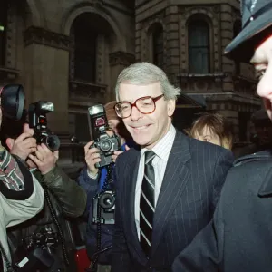 John Major at 10 Downing Street following the Prime Ministers resignation John Major at 10 Downing Street following the Prime Ministers resignation
