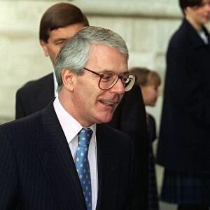 John Major Prime Minister March 1997