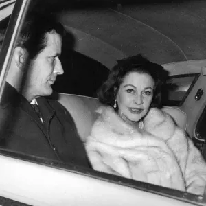 Print of Vivien Leigh and John Merivale at Opera Print of Vivien Leigh and John Merivale at Opera