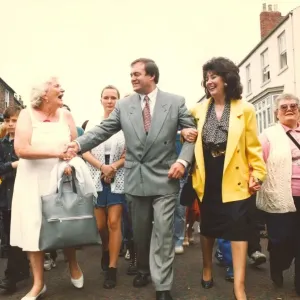 John Prescott attends the Durham miners gala with wife Pauline John Prescott attends the Durham miners gala with wife Pauline