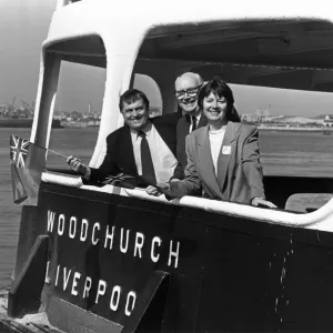 Woodchurch Ferry Print, River Mersey, 7th May 1993