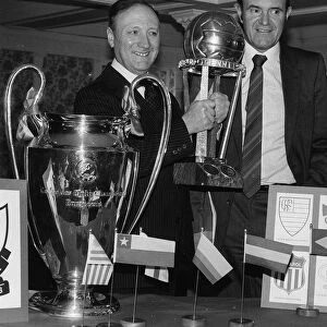 John Smith Liverpool Chairman with WCC Trophy 1981