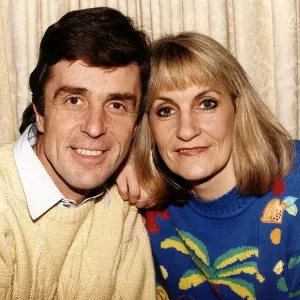 John Stapleton and his wife Lynn Faulds Wood tv presenters Dbase A&copy;Mirrorpix